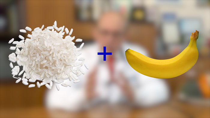 рисовая каша с бананом в качестве прикорма 