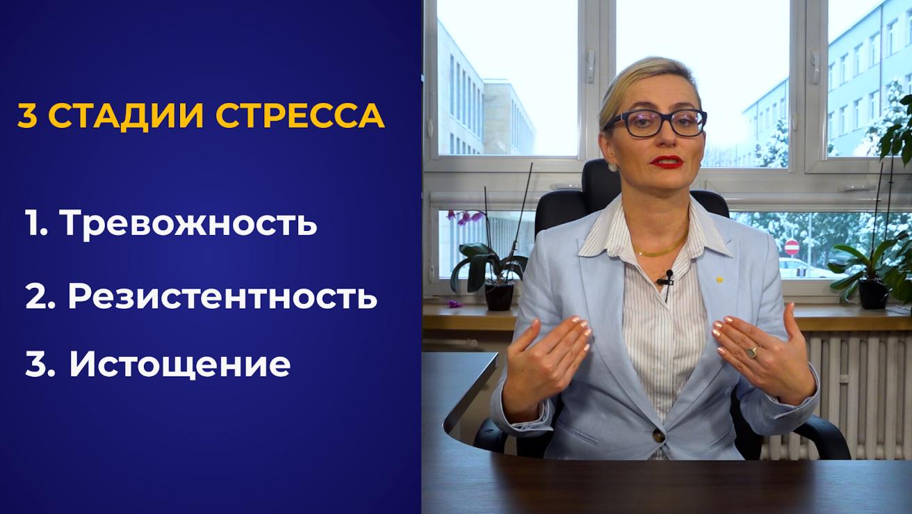 Главные стадии стресса