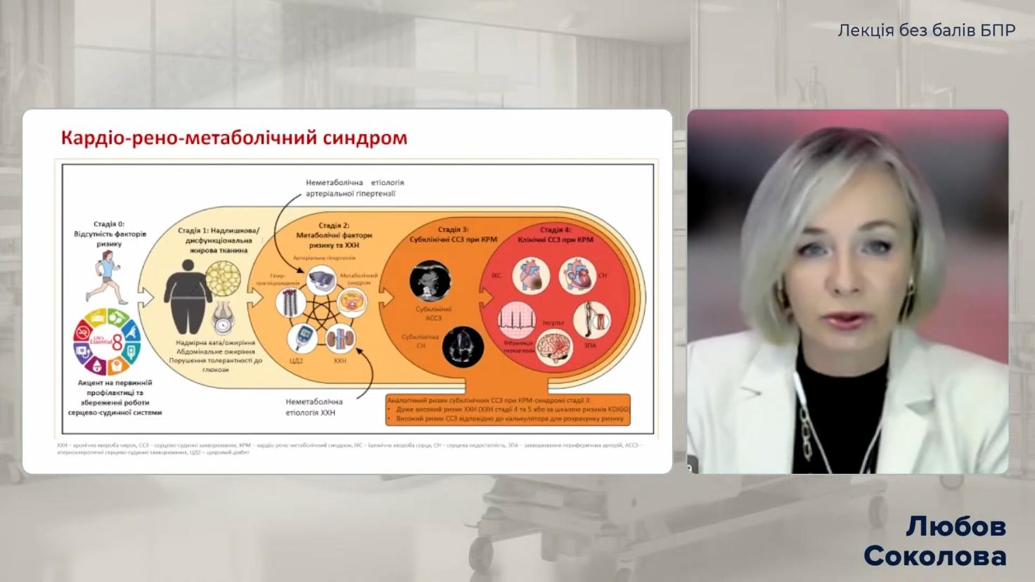 Соколова Любов Костянтинівна професор лікар ендокринолог та Метаболічний форум 2025