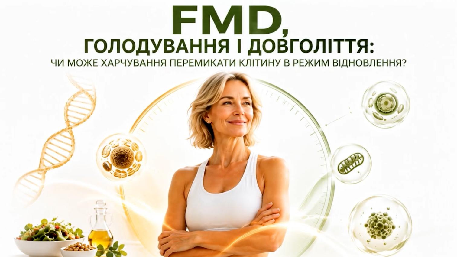 FMD, метаболічне здоров’я та здорове довголіття